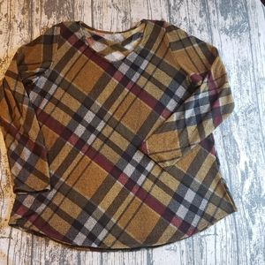 Fall Plaid Tunic